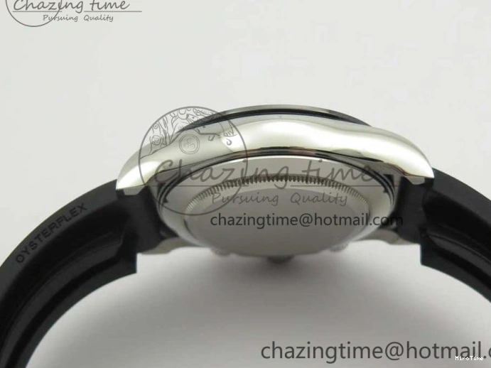 MiroTime 0119 Daytona 116519 Noob 1:1 Best Edition 904L SS Case Blue Dial on Black Rubber Strap SA4130 (Free Extra Strap) Compact 3290